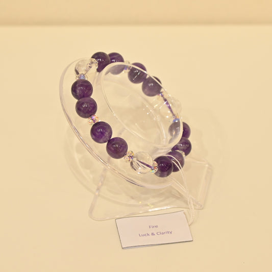 Clear Quartz, Amethyst