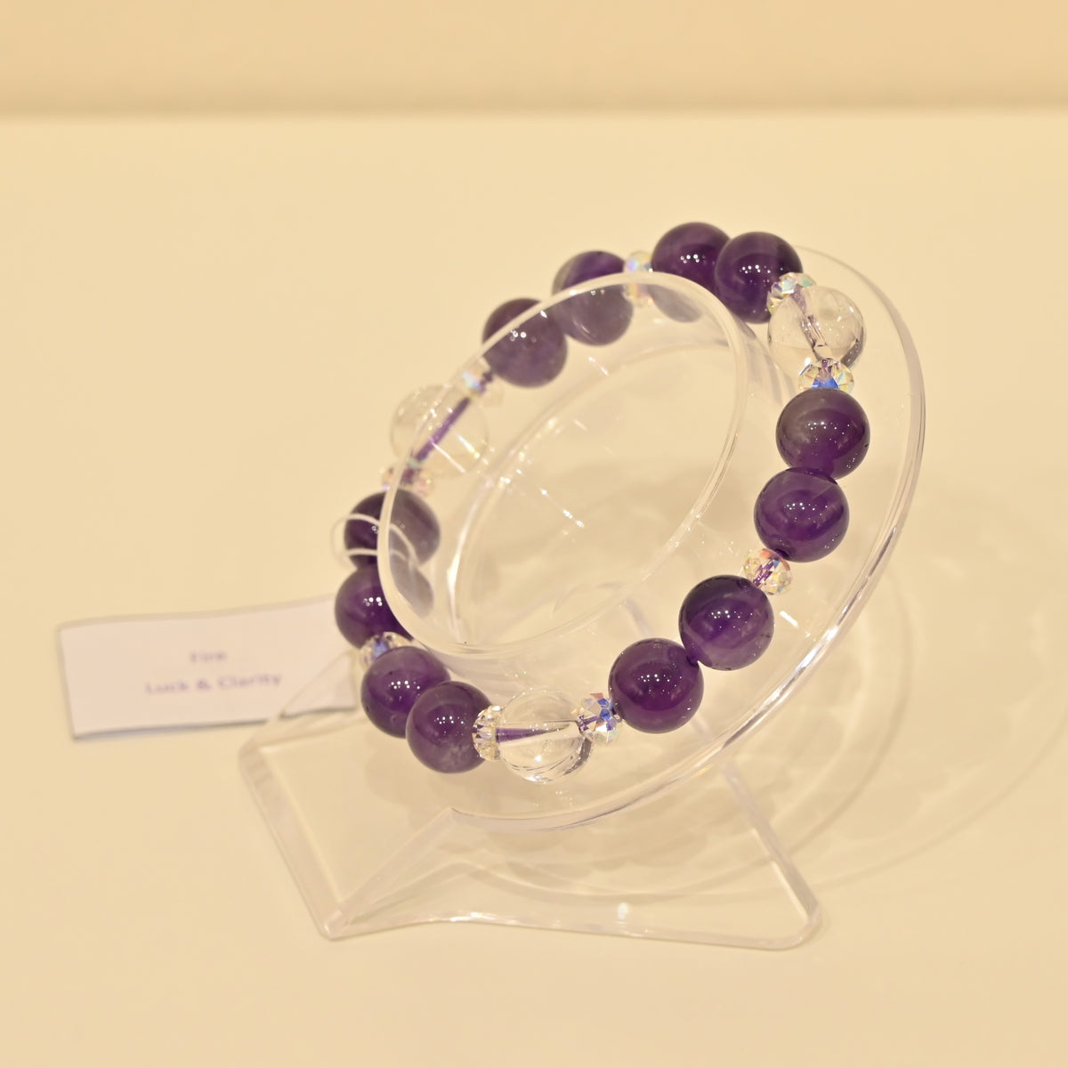 Clear Quartz, Amethyst