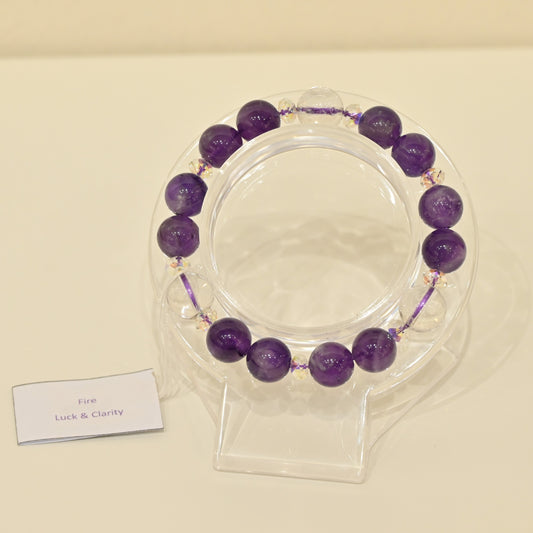 Clear Quartz, Amethyst