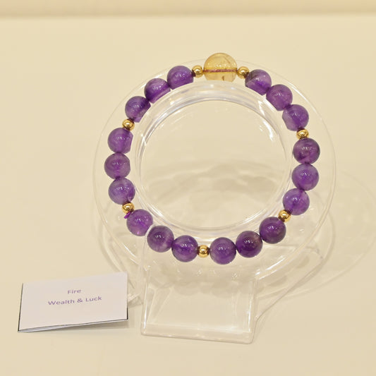 Citrine, Amethyst