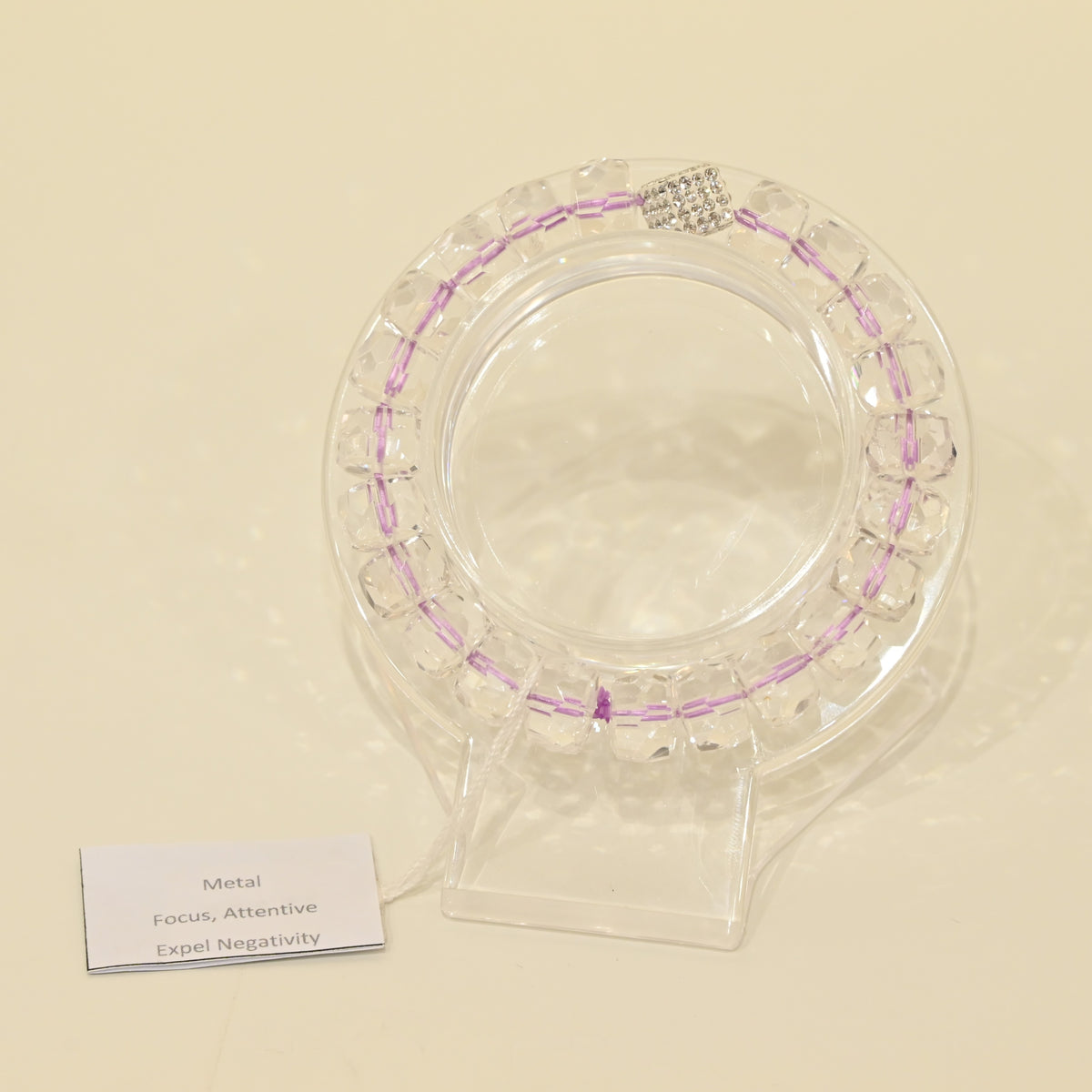 Facet Clear Quartz
