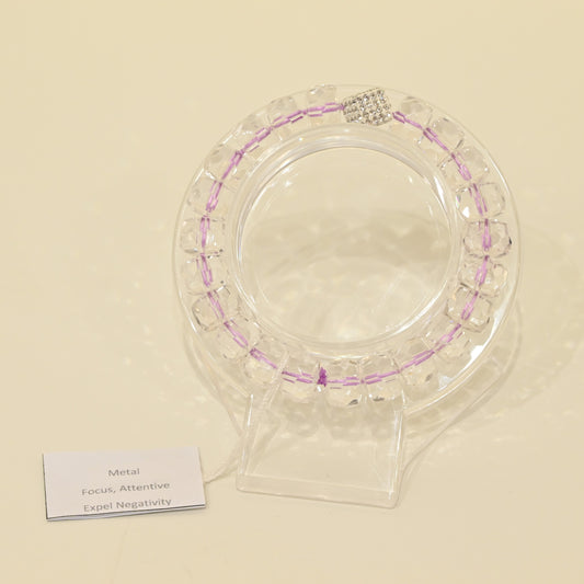 Facet Clear Quartz