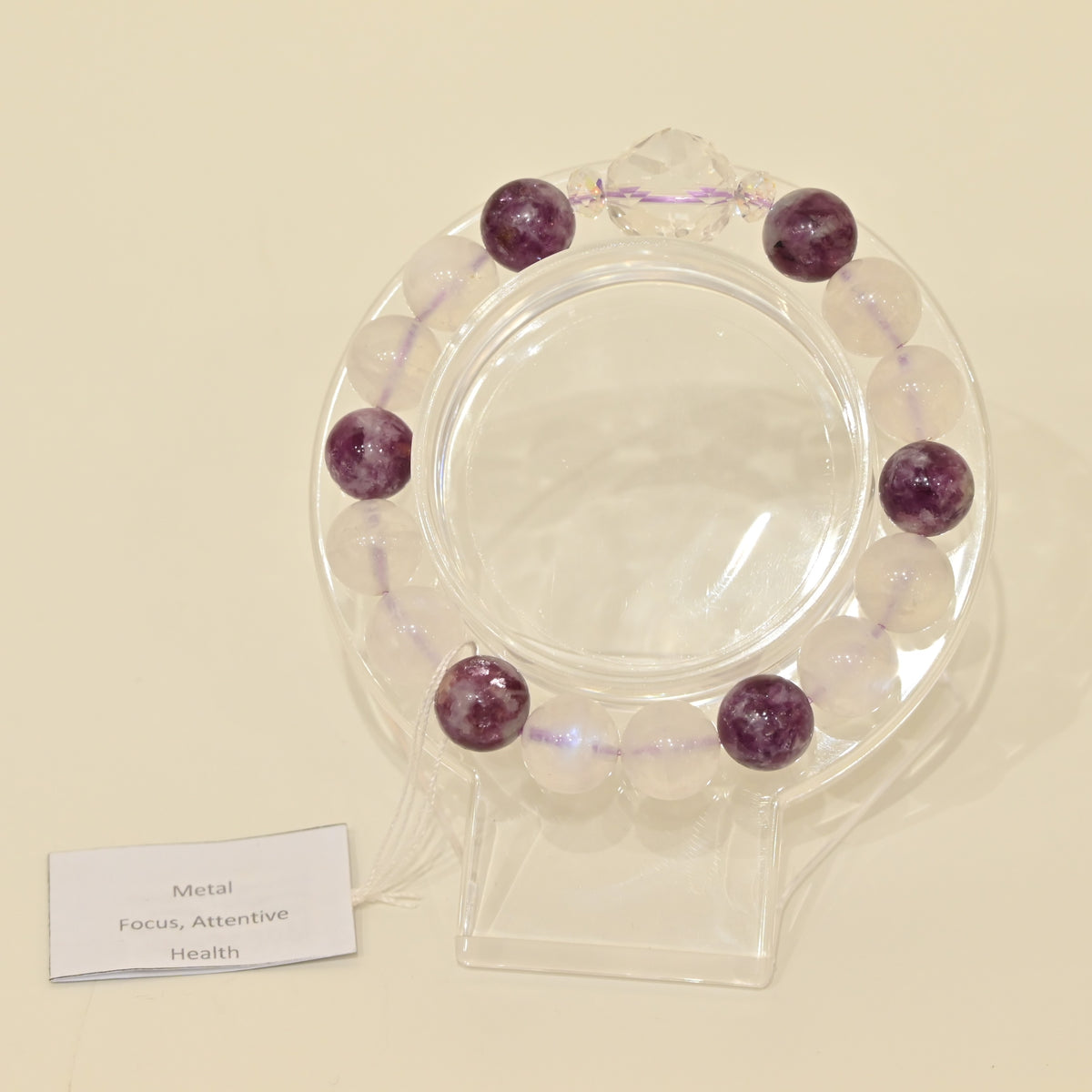 Lepodolite Clear Quartz Moonstone