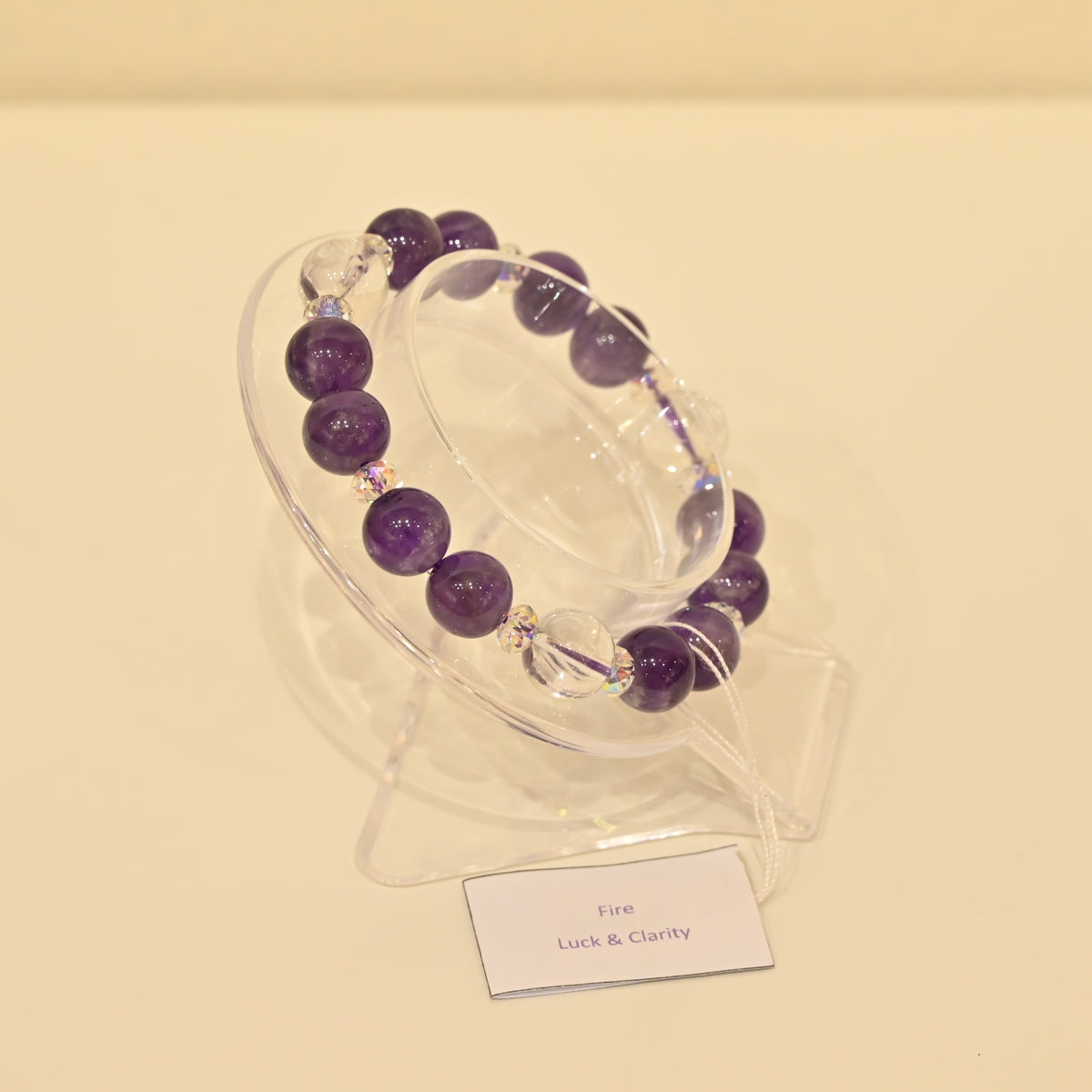 Clear Quartz, Amethyst