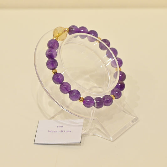 Citrine, Amethyst