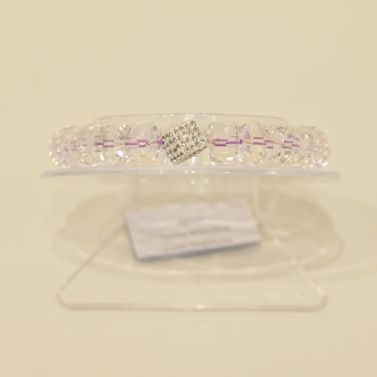 Facet Clear Quartz