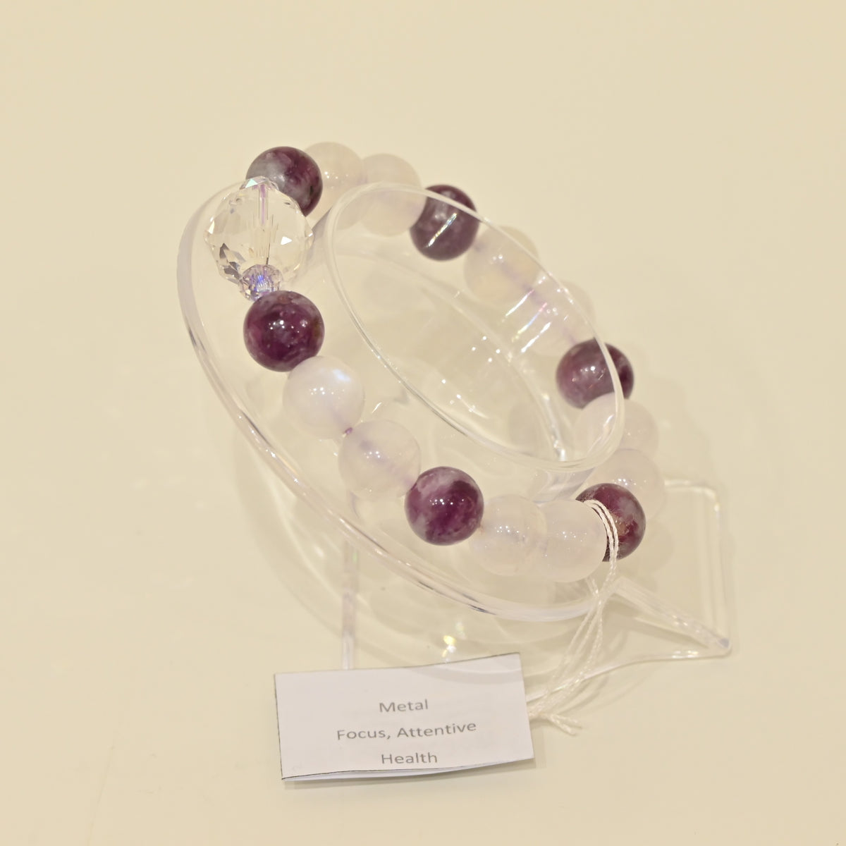 Lepodolite Clear Quartz Moonstone