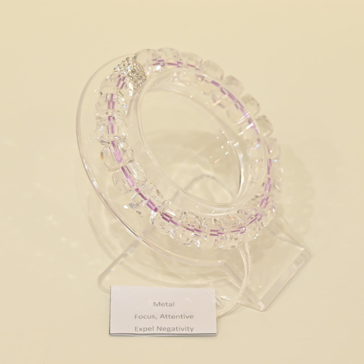Facet Clear Quartz