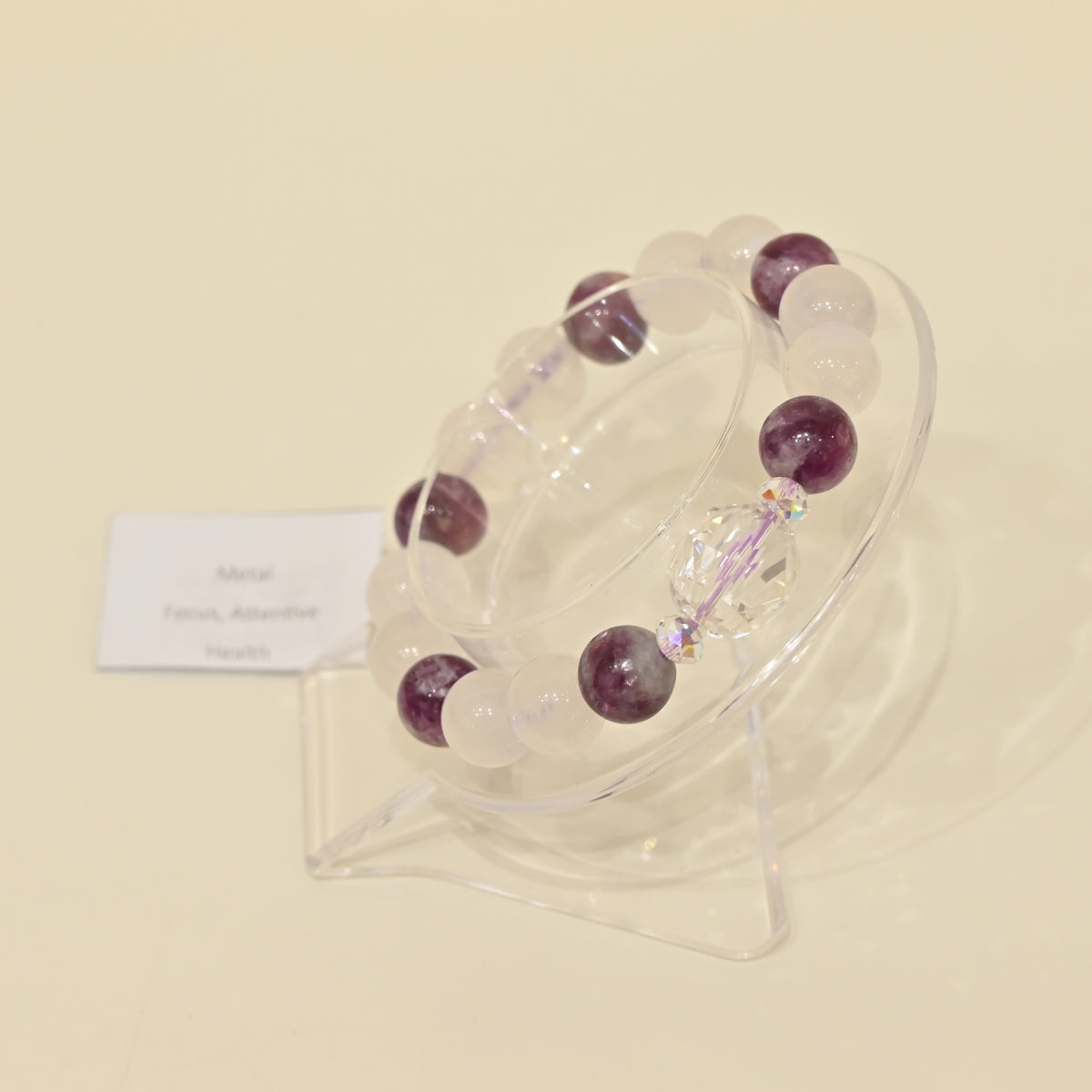 Lepodolite Clear Quartz Moonstone